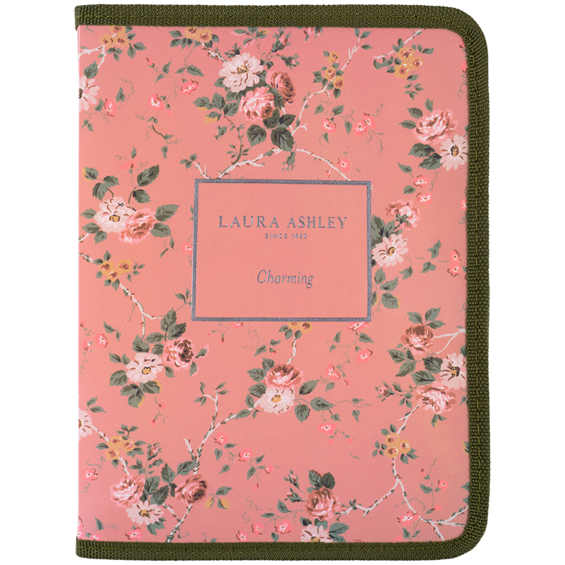 Папка об'ємна на блискавці Axent Laura Ashley, Charming 1805-30-A, А5+