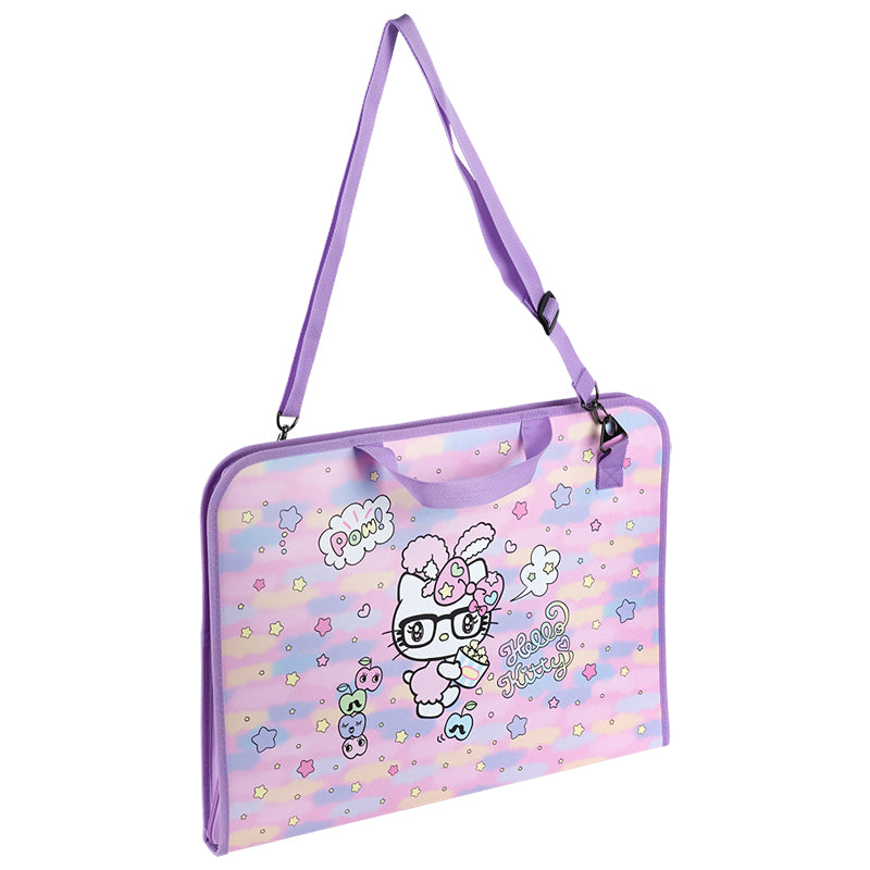 Папка-портфель на блискавці Kite Hello Kitty HK24-411, 1 відділення, A3+. Фото 2