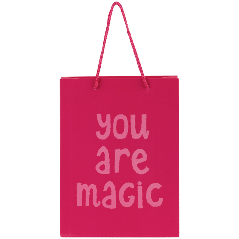 Пакет паперовий подарунковий Axent You are magic 8501-28-A, 18х24 см. Фото 2