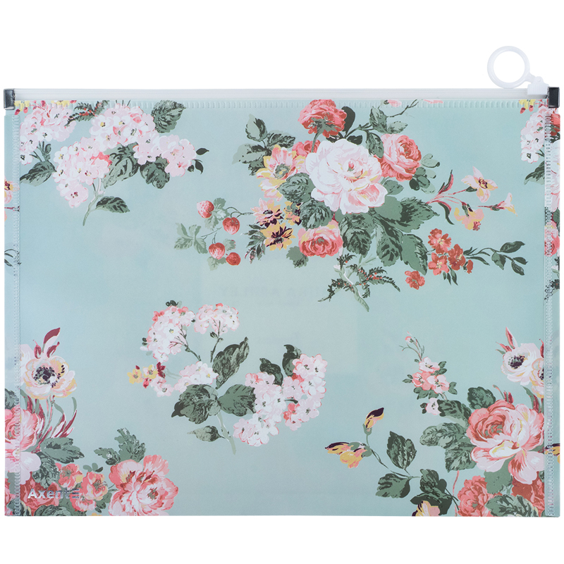 Папка на блискавці zip-lock Axent Laura Ashley, Timeless 1497-32-A, А4+. Фото 2