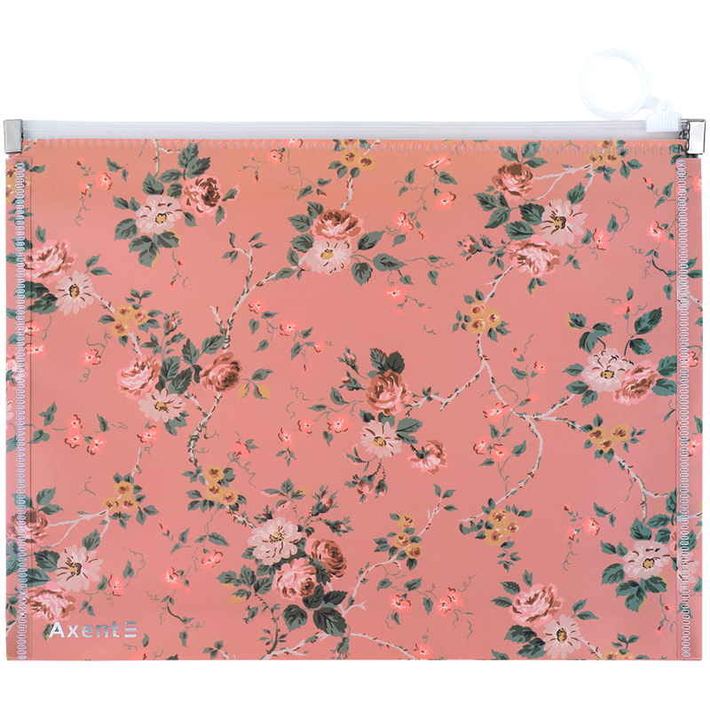 Папка на блискавці zip-lock Axent Laura Ashley, Charming 1498-30-A, А5+. Фото 2