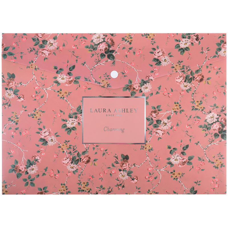 Папка на кнопці Axent Laura Ashley, Charming 1495-30-A, А4+