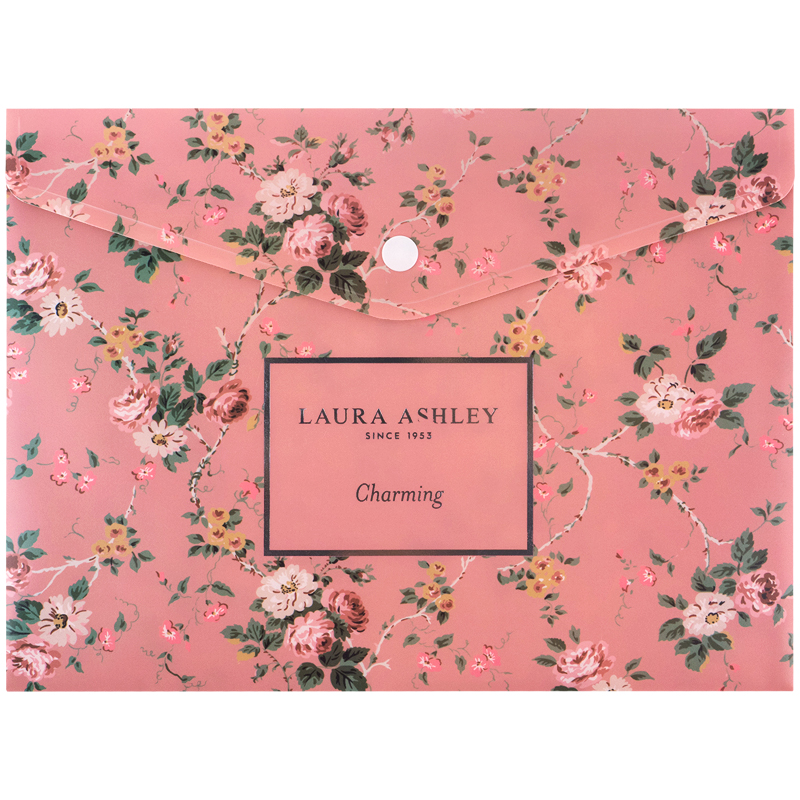 Папка на кнопці Axent Laura Ashley, Charming 1496-30-A, А5+