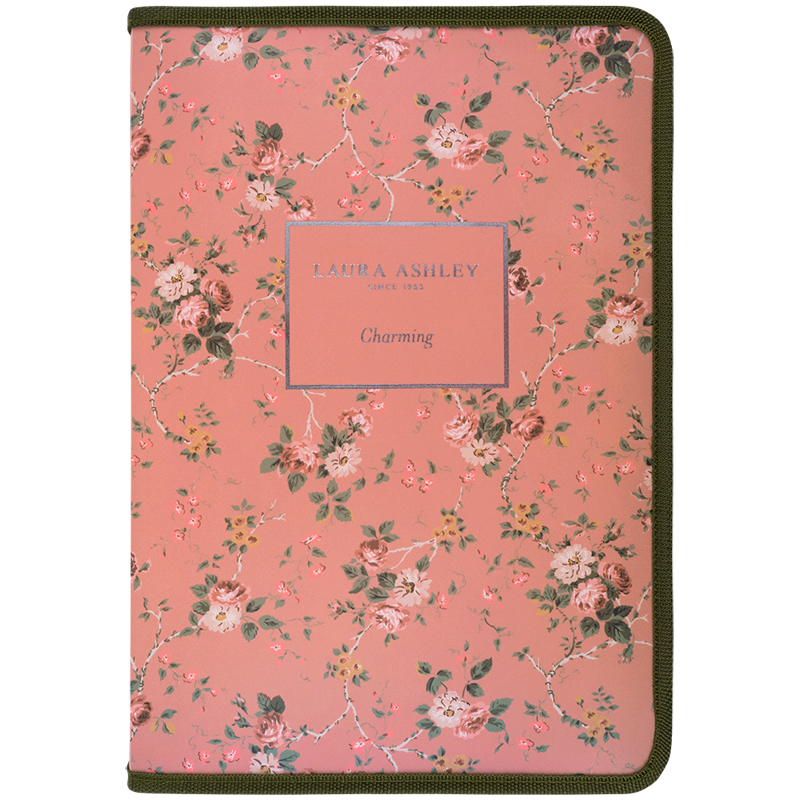 Папка об'ємна на блискавці Axent Laura Ashley, Charming 1804-30-A, А4+
