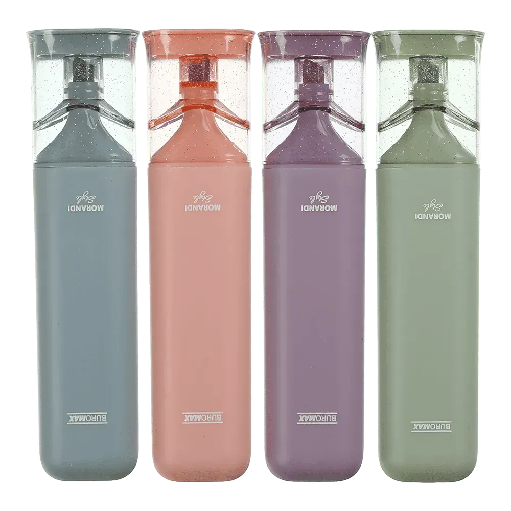 Набір із 4-х текстових маркерів Buromax Morandi Style Gliter 1-4 мм BM.8909-94. Фото 2