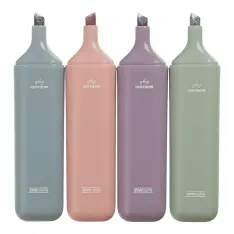 Набір із 4-х текстових маркерів Buromax Morandi Style Gliter 1-4 мм BM.8909-94. Фото 3