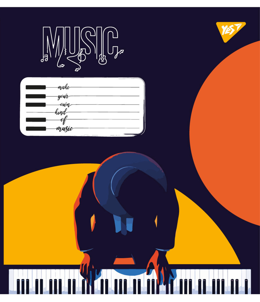 Зошит для нот Yes Pusheen in music А5 12 аркушів 767433. Фото 5
