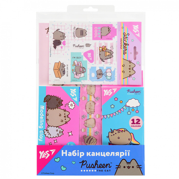 Набір канцелярії Yes Pusheen 5 предметів 450143