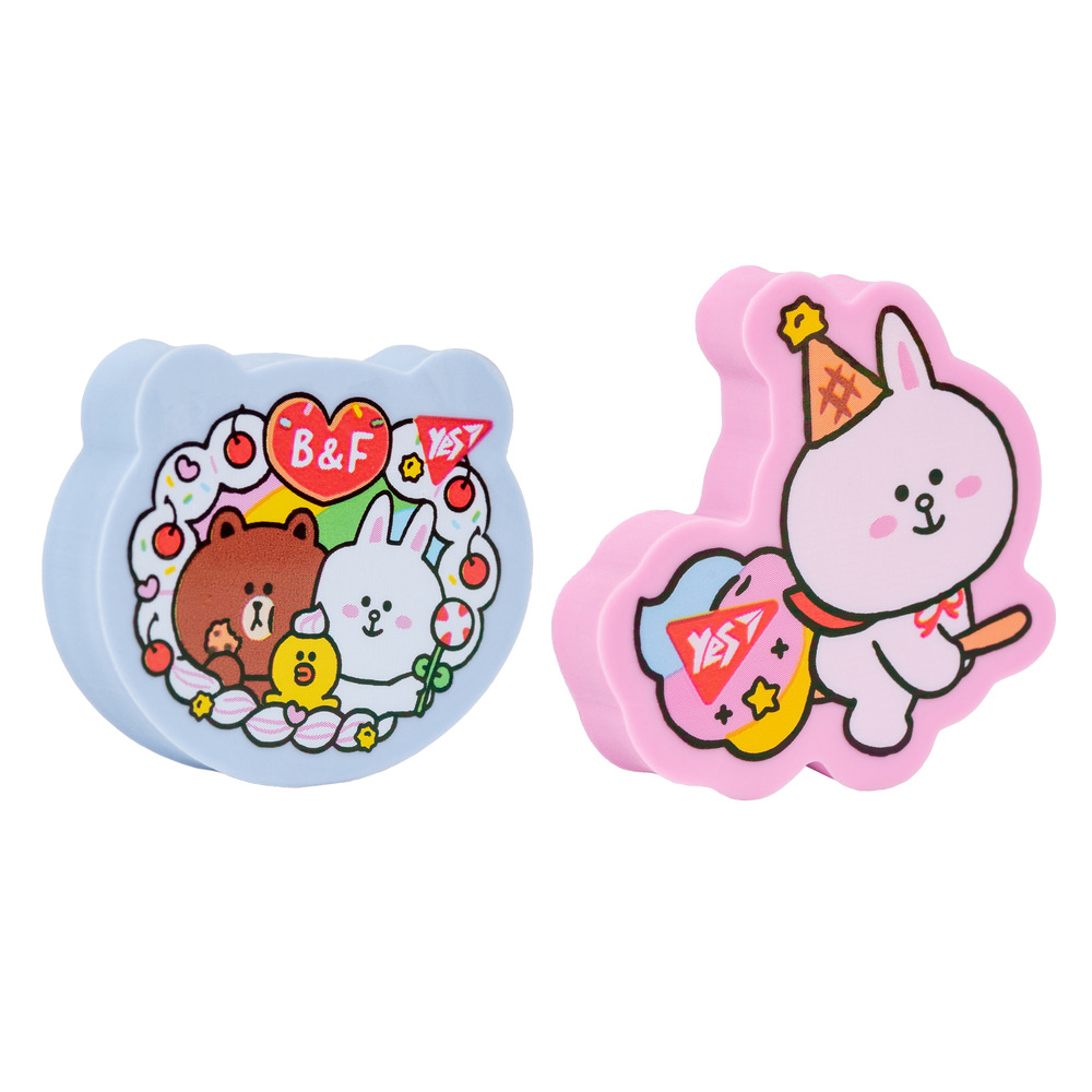 Гумка фігурна Yes Line Friends 560602 (51 шт)