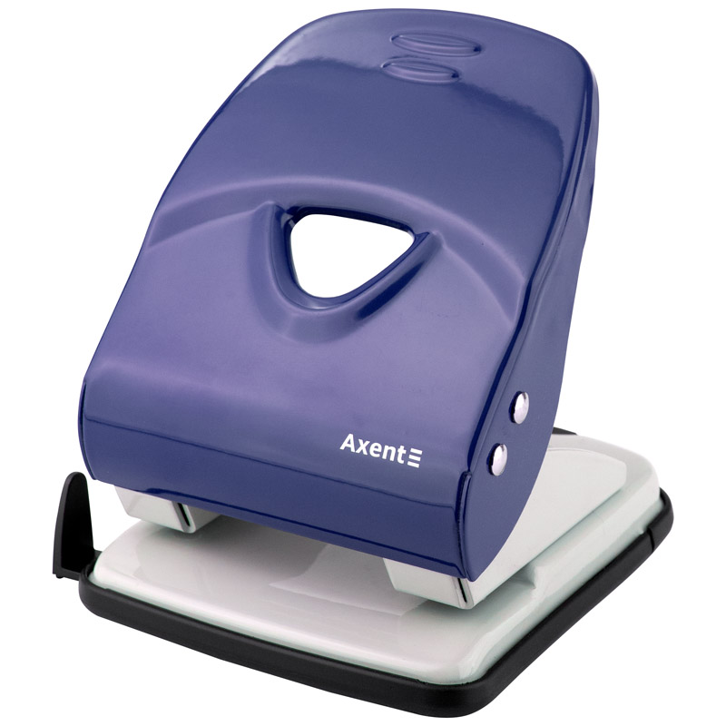 Діркопробивач Axent Exakt-2 металевий, 40 аркушів, синій 3940-02-A 