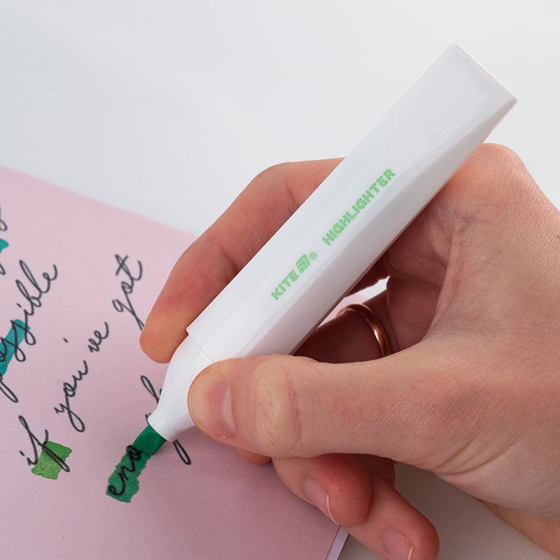 Маркер Highlighter, Kite Creative Pastel Colors, набір 4-х кольорів. Фото 5