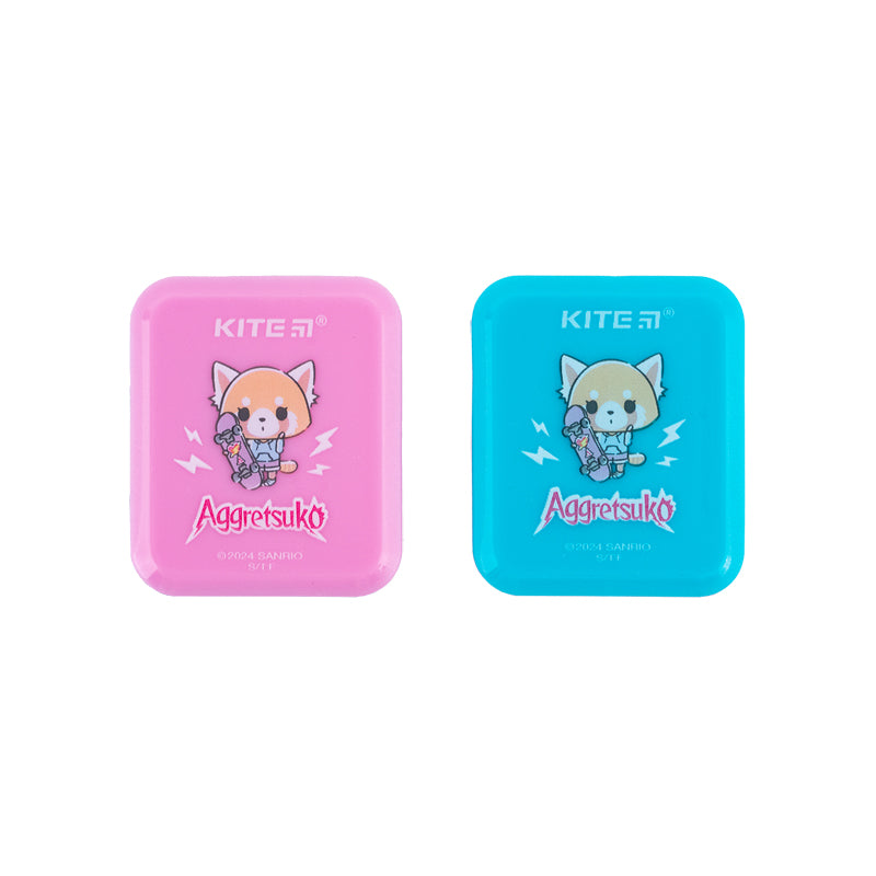 Точилка з контейнером прямокутна Kite Aggretsuko AR24-116. Фото 2