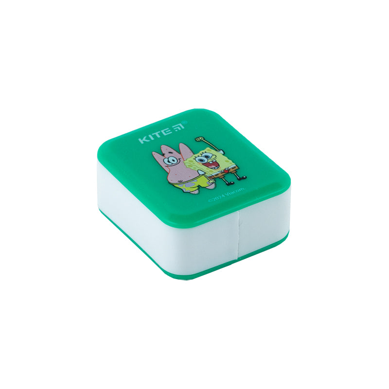 Точилка з контейнером прямокутна Kite Sponge Bob SB24-116. Фото 4