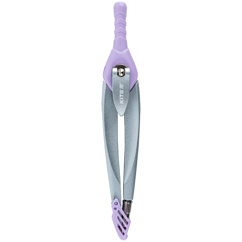 Циркуль металевий + грифель Kite Pastelini K24-413-36, 130 мм, бузковий