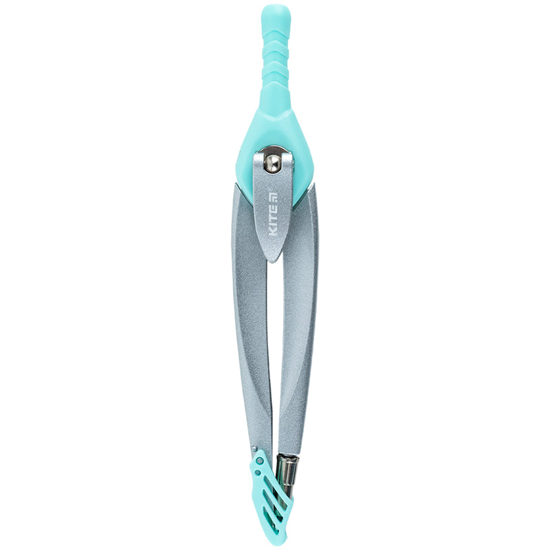 Циркуль металевий + грифель Kite Pastelini K24-413-18, 130 мм, м'ятний
