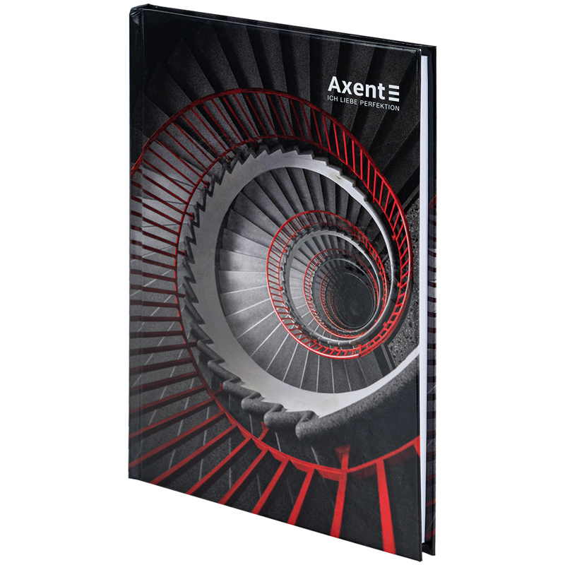 Книга записна Axent R&B Ladder 8457-6-A, А5, 96 аркушів, клітинка, тверда обкладинка. Фото 2