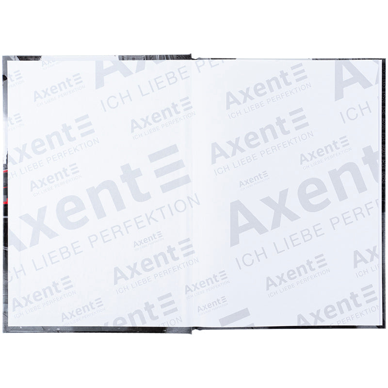 Книга записна Axent R&B Telephone 8457-5-A, А5, 96 аркушів, клітинка, тверда обкладинка. Фото 3