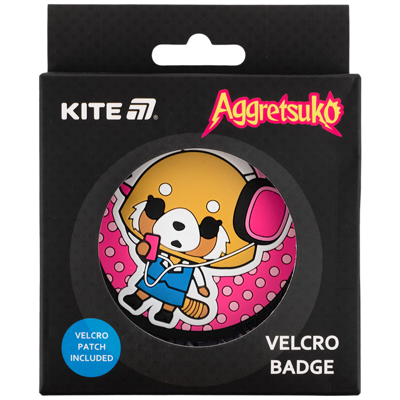 Бейдж на липучці Kite Aggretsuko AR25-3011