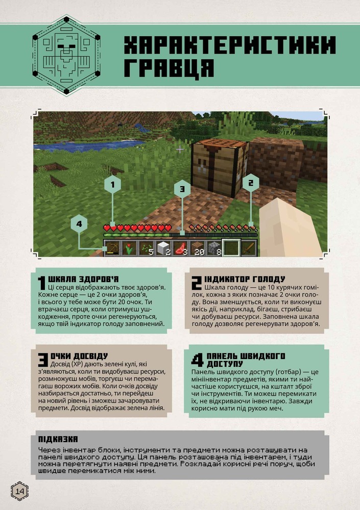 Книга Minecraft. Посібник з виживання - Томас Макбраєн. Фото 8