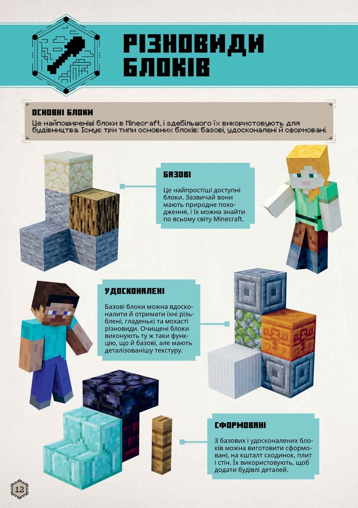 Книга Minecraft. Посібник з творчого режиму - Томас Макбраєн. Фото 6