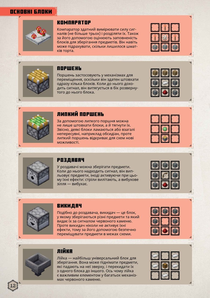 Книга Minecraft. Посібник з червоного каменю - Томас Макбраєн. Фото 6