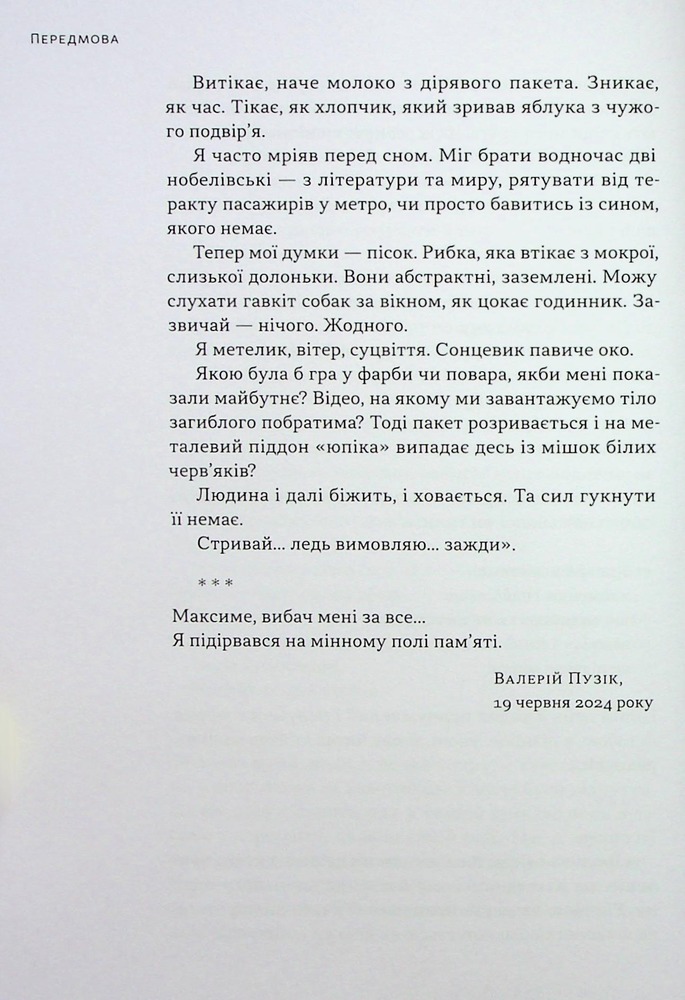 Книга На мінному полі пам'яті. Щоденники, есеї, оповідання - Максим «Далі» Кривцов. Фото 14