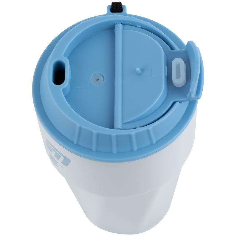Термокружка Kite K25-1220-2, 450 мл, сіро-блакитна. Фото 2
