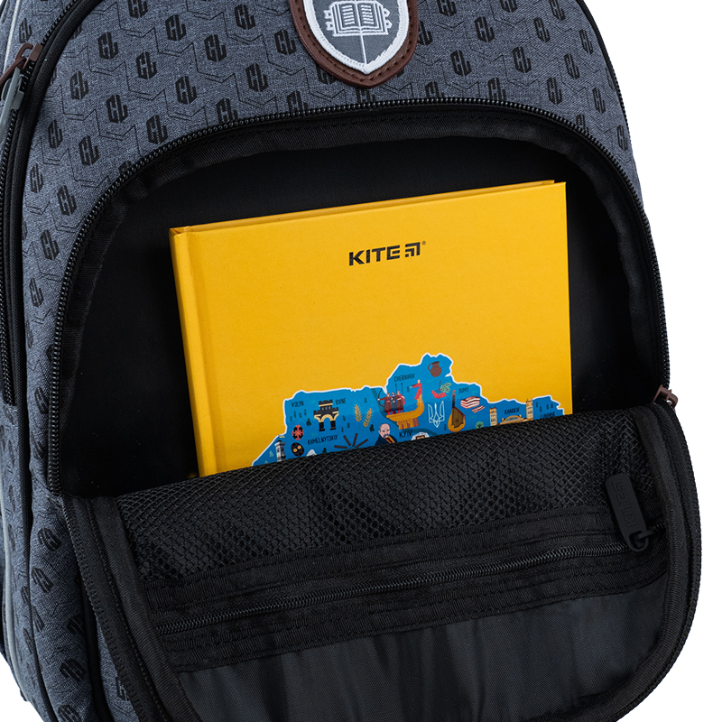 Шкільний набір Kite Education College Line Boy SET_K25-763M-3 (рюкзак, пенал, сумка). Фото 11