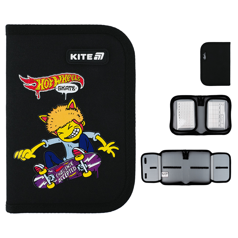 Шкільний набір Kite Education Hot Wheels Skate SET_HW25-531M (рюкзак, пенал, сумка). Фото 21