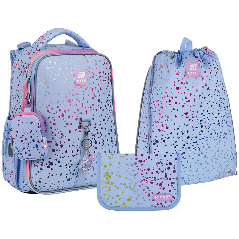 Шкільний набір Kite Education Shiny SET_K25-531M-1 (рюкзак, пенал, сумка)