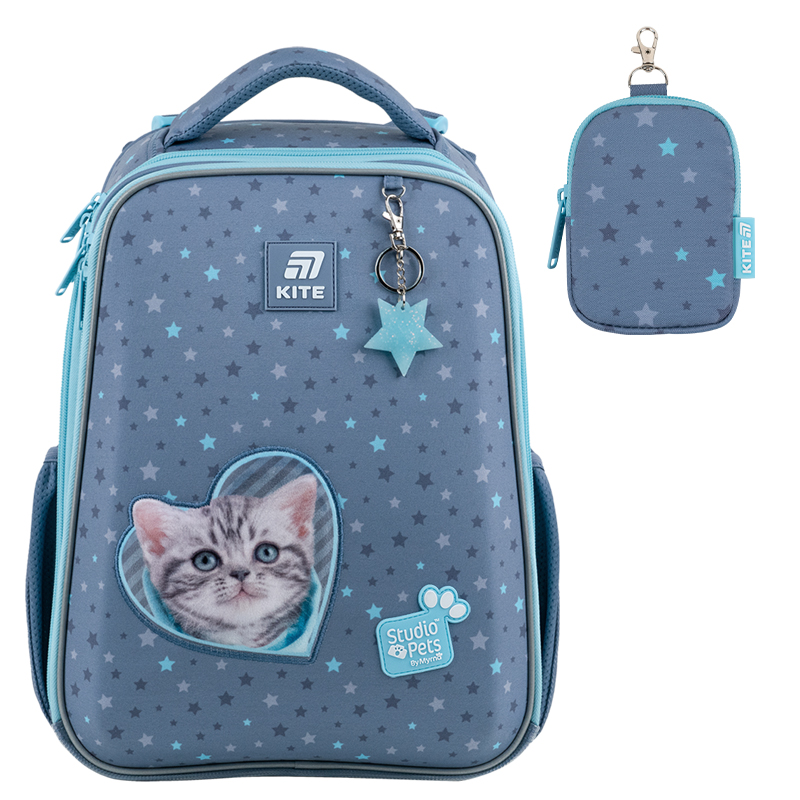 Шкільний набір Kite Education Studio Pets SET_SP25-531M (рюкзак, пенал, сумка). Фото 4