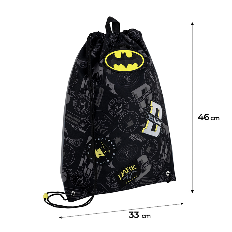 Шкільний набір Kite Education DC Batman SET_DC25-555S (рюкзак, пенал, сумка). Фото 17
