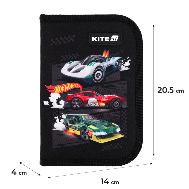 Шкільний набір Kite Education Hot Wheels SET_HW25-555S (рюкзак, пенал, сумка). Фото 22