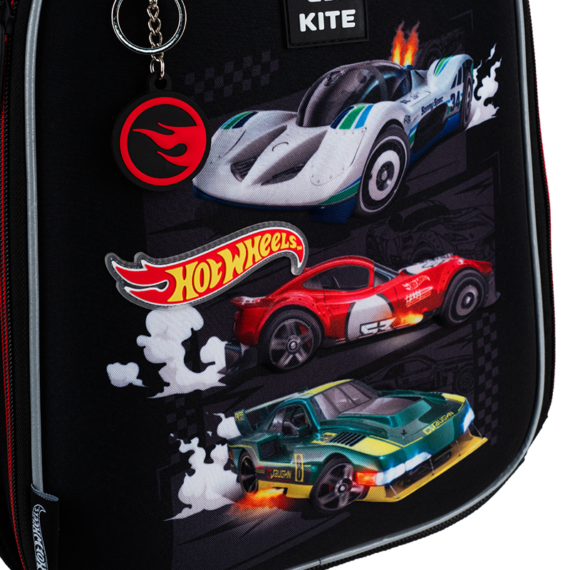Шкільний набір Kite Education Hot Wheels SET_HW25-555S (рюкзак, пенал, сумка). Фото 14