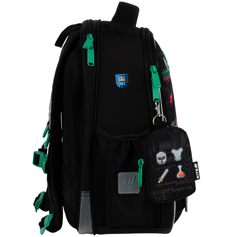 Шкільний набір Kite Education Pixel Game SET_K25-555S-4 (рюкзак, пенал, сумка). Фото 5