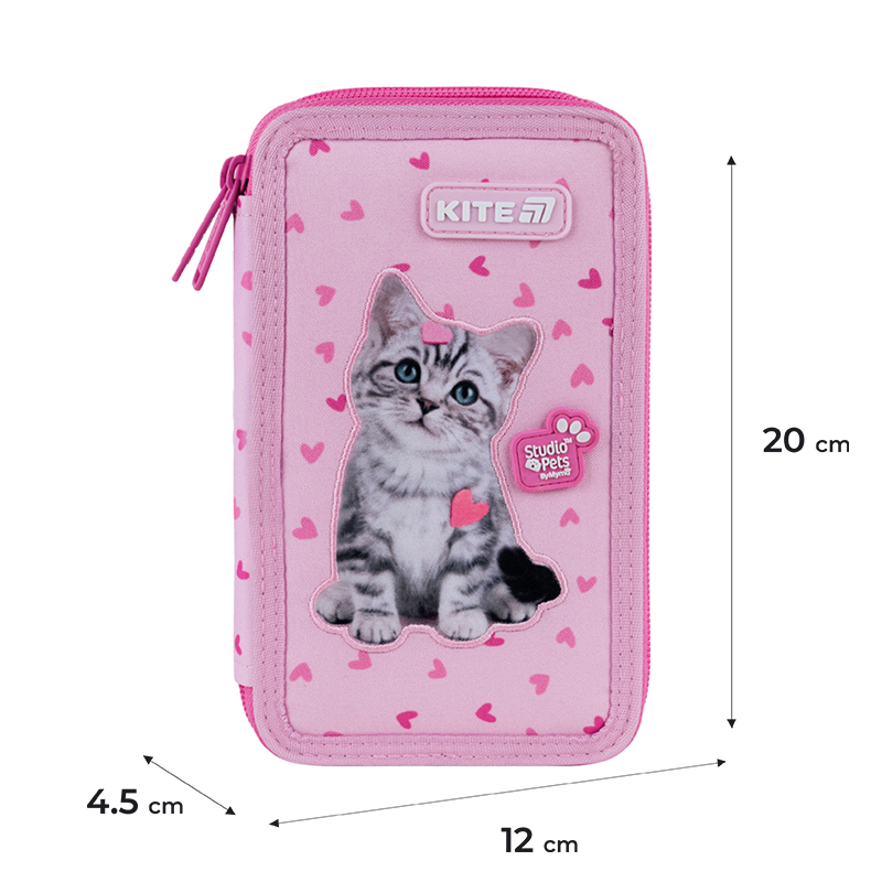 Шкільний набір Kite Education Studio Pets SET_SP25-555S-1 (рюкзак, пенал, сумка). Фото 21