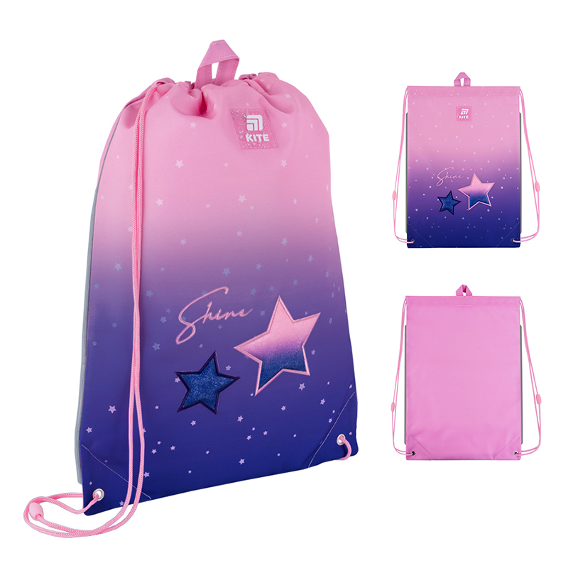 Шкільний набір Kite Education Sparkling SET_K25-555S-9 (рюкзак, пенал, сумка). Фото 16