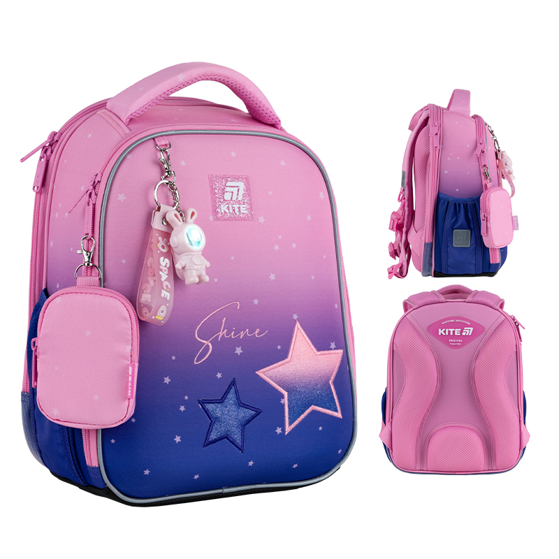 Шкільний набір Kite Education Sparkling SET_K25-555S-9 (рюкзак, пенал, сумка). Фото 2