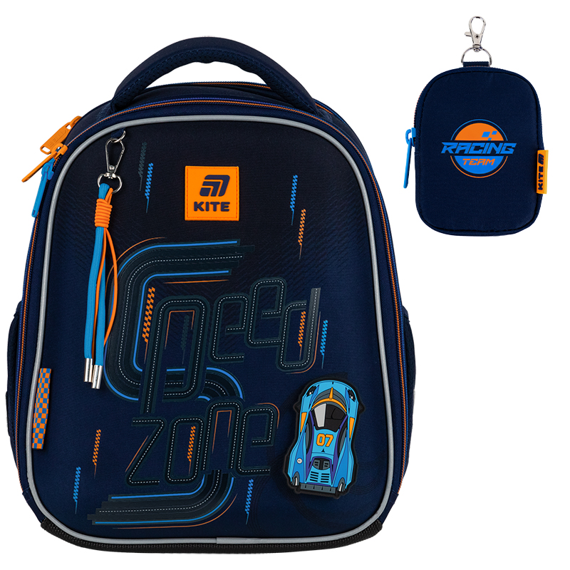 Шкільний набір Kite Education Speed Zone SET_K25-555S-3 (рюкзак, пенал, сумка). Фото 4
