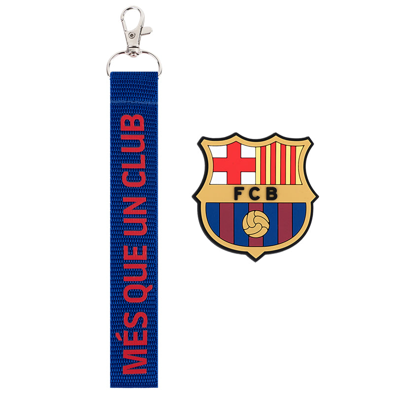 Набір бейдж на липучці та підвіска Kite FC Barcelona BC25-3010, 2 шт.. Фото 2
