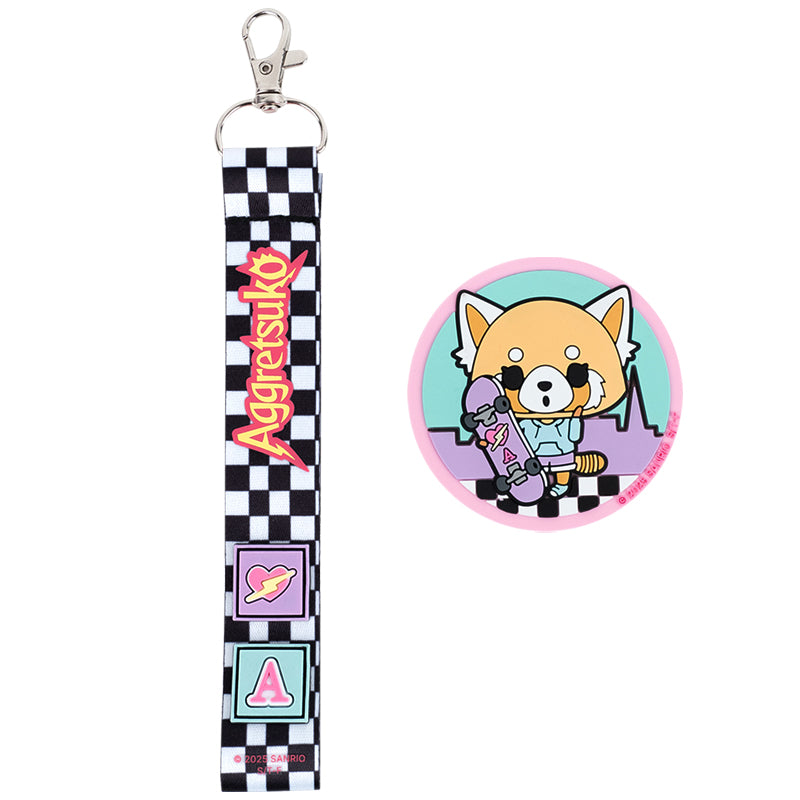 Набір бейдж на липучці та підвіска Kite Aggretsuko AR25-3010-1, 2 шт.. Фото 2