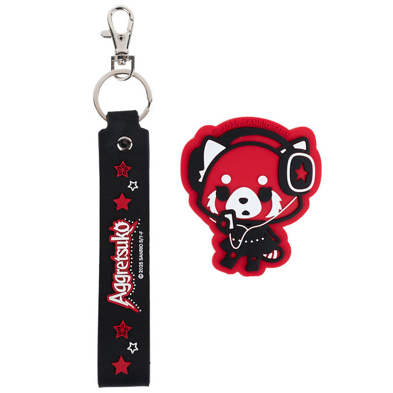 Набір бейдж на липучці та підвіска Kite Aggretsuko AR25-3010-2, 2 шт.. Фото 2