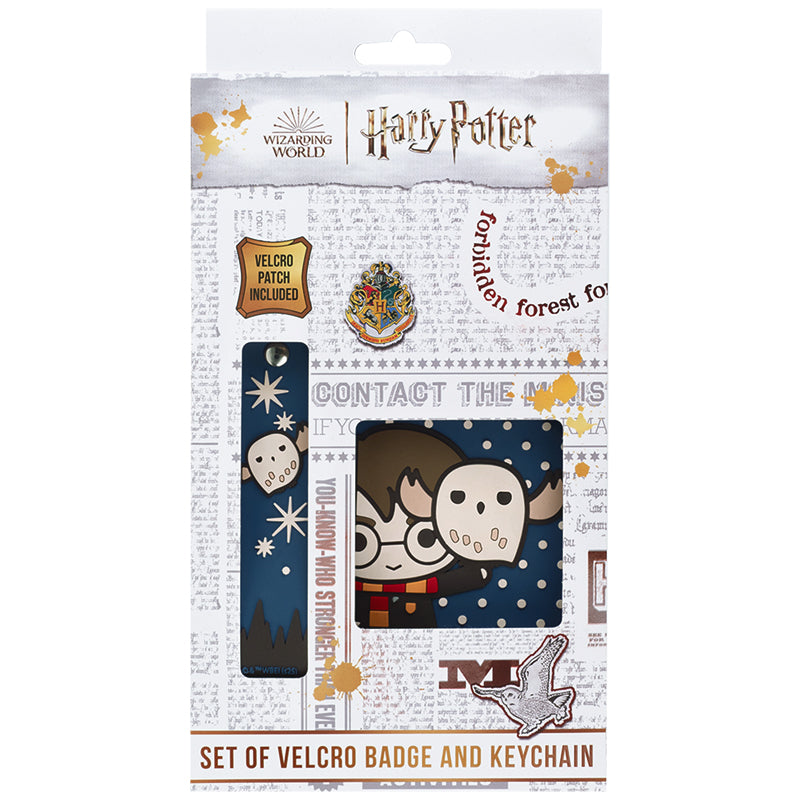 Набір бейдж на липучці та підвіска Kite Harry Potter HP25-3010-2, 2 шт.