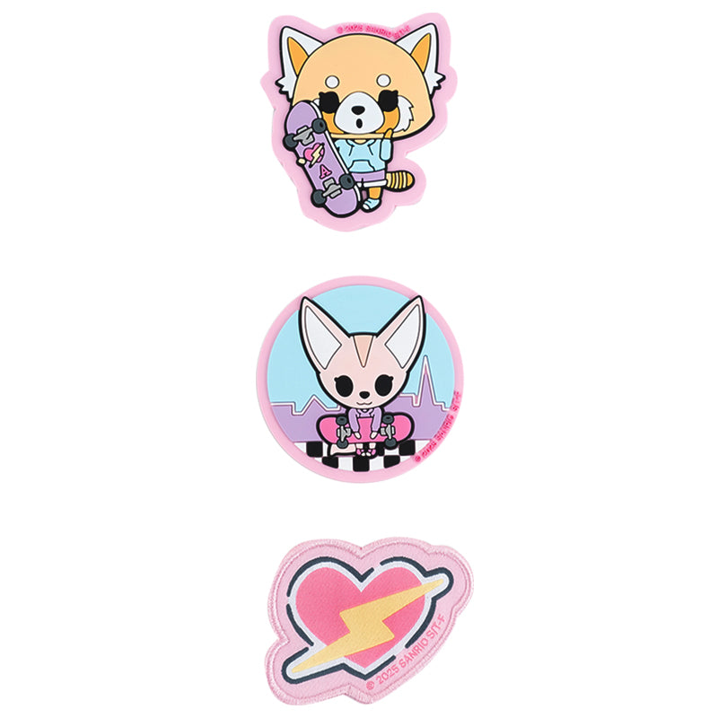 Набір бейджів на липучці Kite Aggretsuko AR25-3012, 3 шт. Фото 2