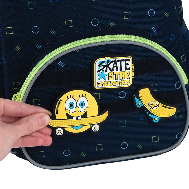 Набір бейджів на липучці Kite SpongeBob SquarePants SB25-3012, 3 шт.. Фото 4
