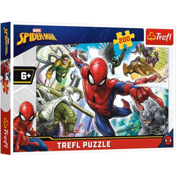Пазли Trefl 200 елементів - Народжений бути героєм Disney Marvel 13235
