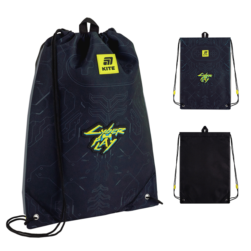 Шкільний набір Kite Education Cyber SET_K25-556M-2 (рюкзак, пенал, сумка). Фото 18