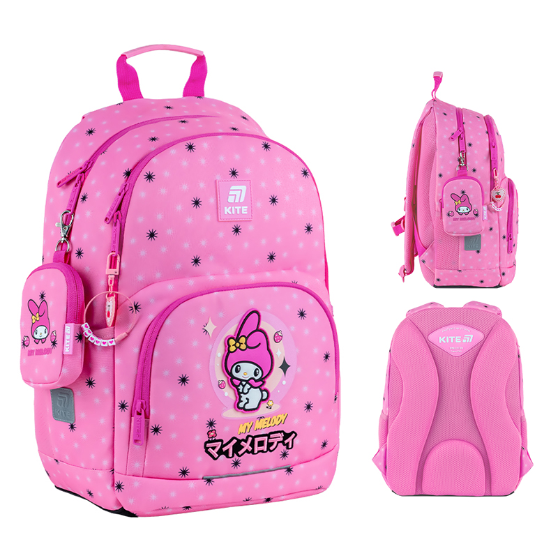 Шкільний набір Kite Education My Melody SET_HK25-585M-2 (рюкзак, пенал, сумка). Фото 2