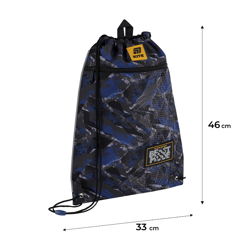 Шкільний набір Kite Education Beast Mode SET_K25-700M-4 (рюкзак, пенал, сумка). Фото 19