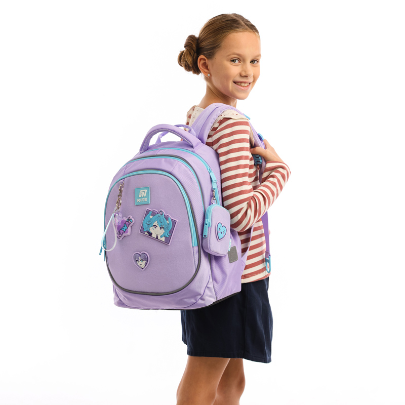 Шкільний набір Kite Education Kawaii Love SET_K25-700M-6 (рюкзак, пенал, сумка). Фото 28